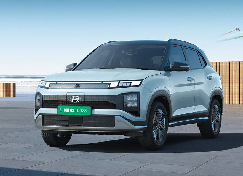 Modern car interior showing dashboard and steering wheel